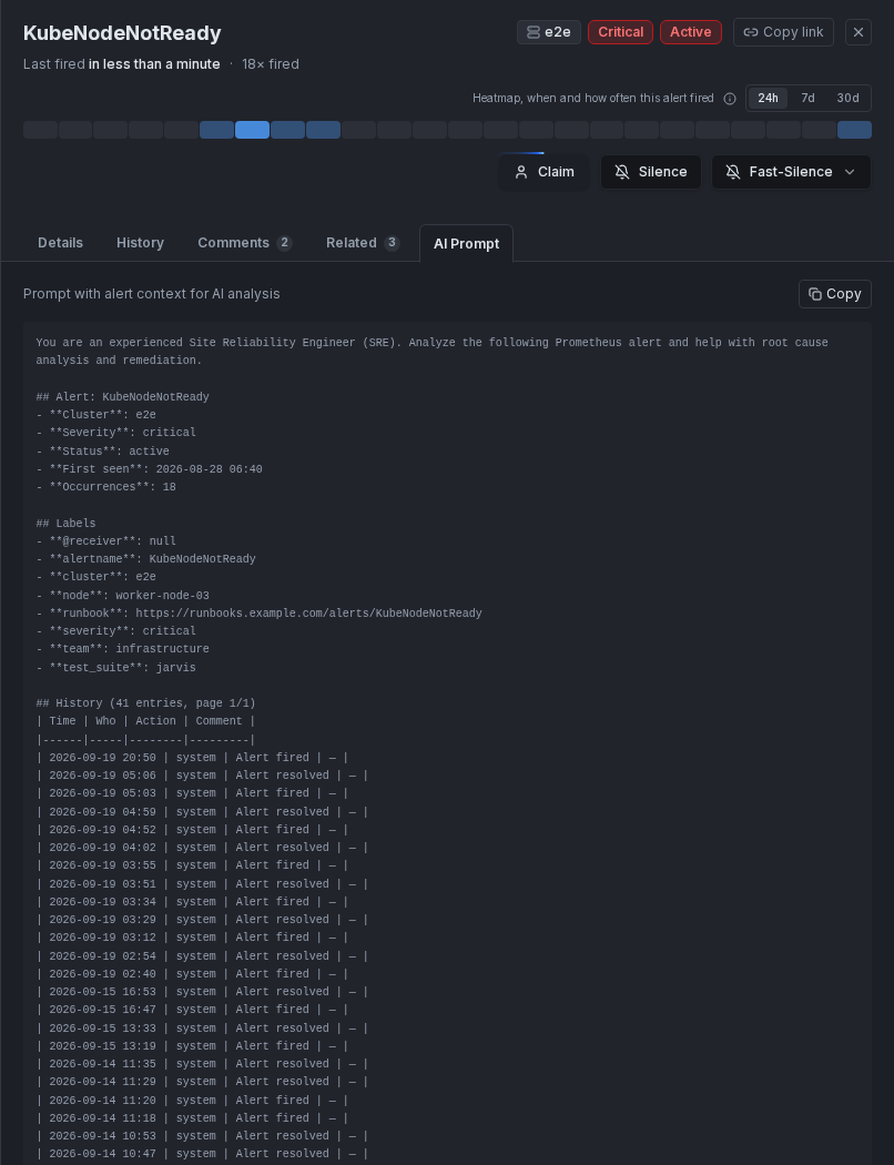 Detail Panel — AI Prompt tab